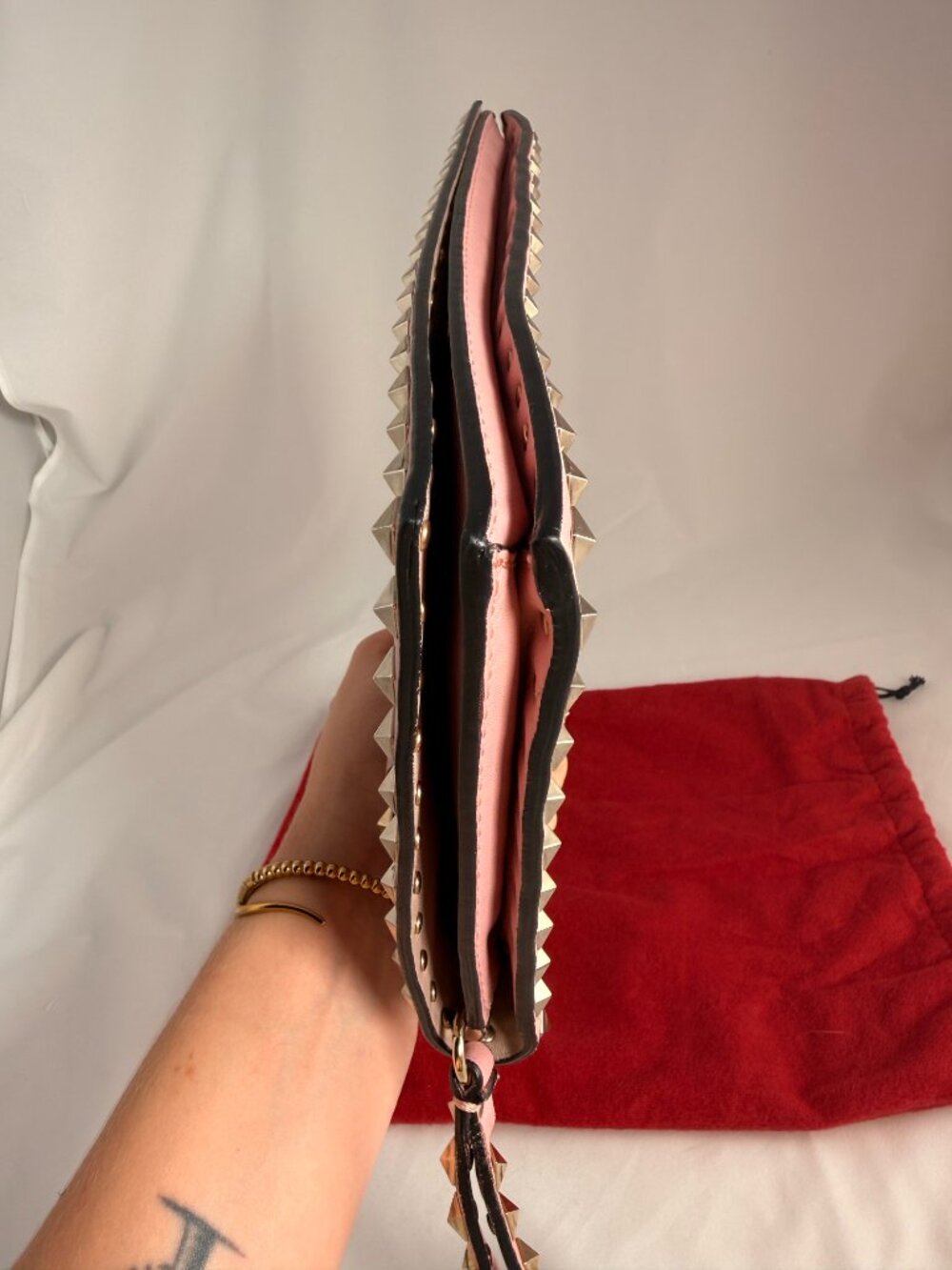 Valentino Rockstud Clutch - Picture 5 of 8